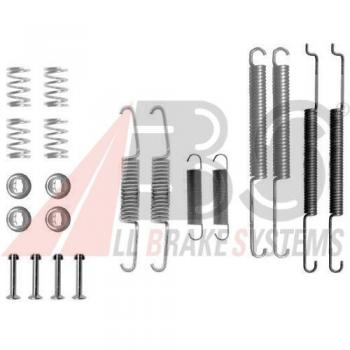 Juego de accesorios, zapatas de freno A.B.S. 0681Q