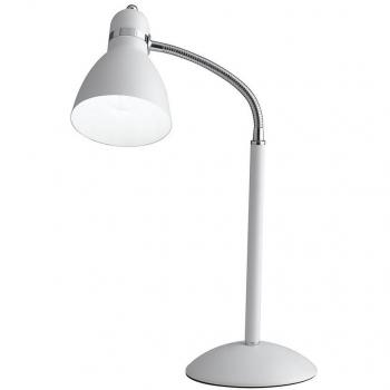 Lámpara de mesa ajustable de metal blanco 17x52cm - Sobremesa People