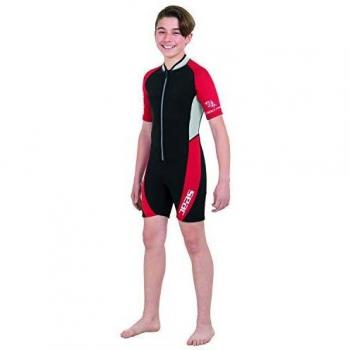 Seac Ciao KID, traje de neopreno corto para niño y niña, neopreno de 2,5 mm para actividades de snorkel, submarinas y otras actividades acuáticas