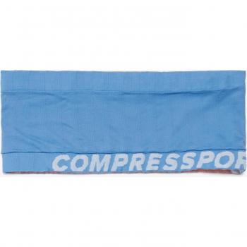 Cinturón Running Portadorsales Compressport Free Azul XL/XXL