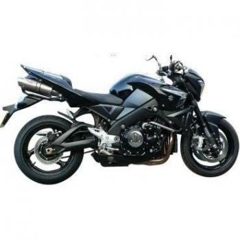 SUZUKI B-KING 1340/07-13-PAR DE ESCAPE OVALADA ACERO INOXIDABLE, SCORPION-761085