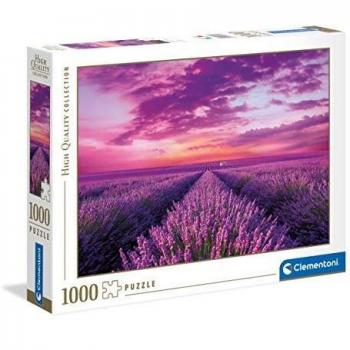 Clementoni Collection – Lavander Field – Puzzle para Adultos de 1000 Piezas, Fabricado en Italia, Multicolor