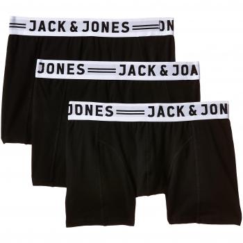 Jack & Jones Sense Men's Black Boxer Shorts 3-Pack