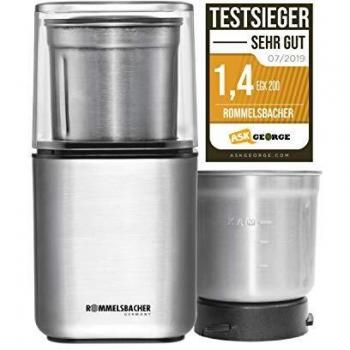 Rommelsbacher EGK 200 Triturador con cuchillas 200W Acero inoxidable - Molinillo de café