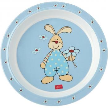Melamin-Teller Semmel Bunny,  22cm