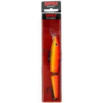 Rapala Jointed Señuelo, Unisex-Adult, Oro Fluorescent Rojo, 11
