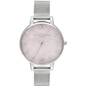 Olivia Burton Reloj Analógico para Mujer de Cuarzo con Correa en Acero Inoxidable OB16SP18
