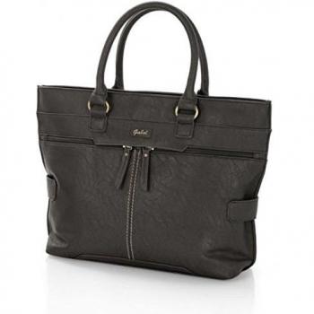GABOL - Bolso portaordenador mujer tribune piedra, color Gris