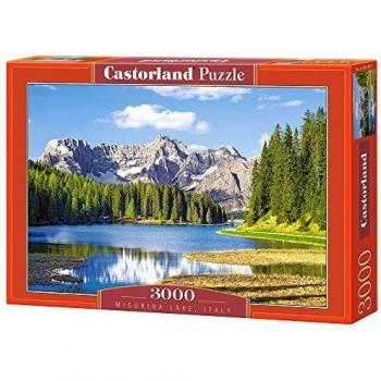 Castorland 3000-Piece Puzzle - Misurina Lake, Italy