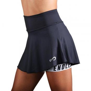 Falda Deportiva de Mujer para Pádel y Tenis ENDLESS CHILL BLACK