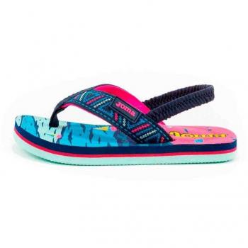 Chancla Infantil Joma S.Costa Navy-Fucsia para Piscina
