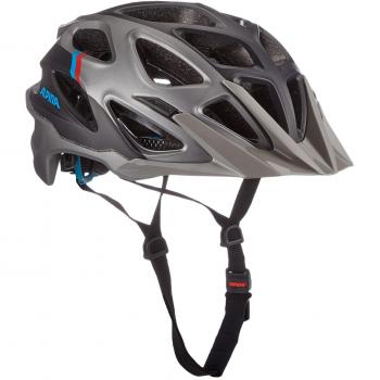 Alpina Mythos 3.0 L.E – Casco de ciclismo, todo el año, unisex, color Darksilver/Blue/Red, tamaño 59-64