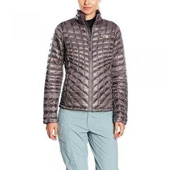 North Face W Thermoball Full Zip Jacket - Chaqueta para mujer, color gris, talla XL
