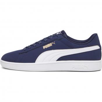 Zapatillas Puma Smash 3.0 para hombre en color azul marino y blanco, talla 42
