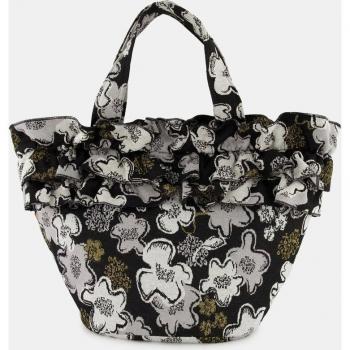 Bolso de mujer Mamatayoe en jacquard con cierre imantado y estampado Mutis