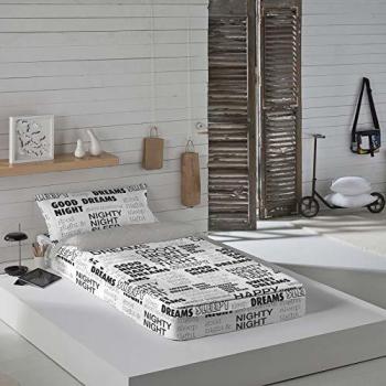 NATURALS Saco nórdico sin Relleno Words Cama 90 cm