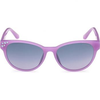 Guess Polarized Sunglasses GU00128 Shiny Violet Gradient Blue 49mm