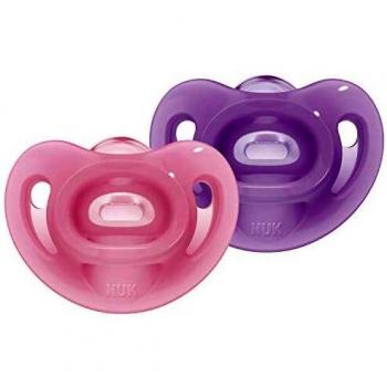 Chupete Nuk Silicona Niña T2 Sensix2