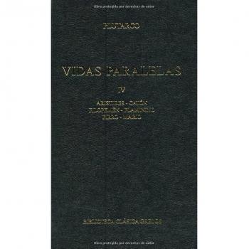 356. Vidas paralelas IV: Aristides; Catón; Filepemén; Flaminino; Pirro; Mario - Plutarco