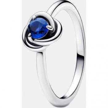 Anillo Pandora Moments Círculo de plata y cristal