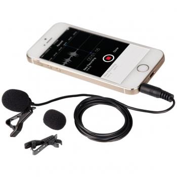 Movo PM10 Lavalier Microphone and Lapel Microphone for iPhone, iPad, Android, and other Smartphones - Easy clip on microphone Perfect for Recording a Podcast, Vlog, Interview, YouTube