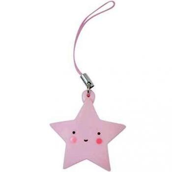 A Little Lovely Company - Abalorio de estrella, color rosa