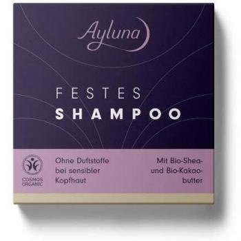 Ayluna Organic Solid Shampoo - Shea & Cocoa Butter, 60 g