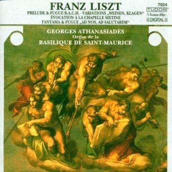 Georges Athanasiadès Plays Listz Organ Music