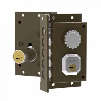 Cerradura de Sobreponer Dorcas C911 Izquierda con Tirador Modelo C-C911I Ref. 88612 EAN 8425793047025