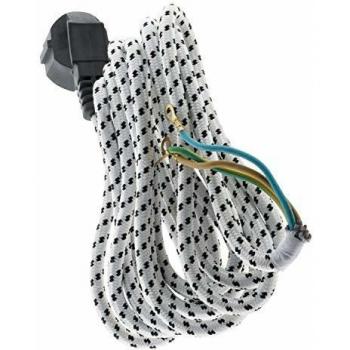 Cable de alimentación para plancha 3m 3G1 con toma 2P+T 16A - Zenitech