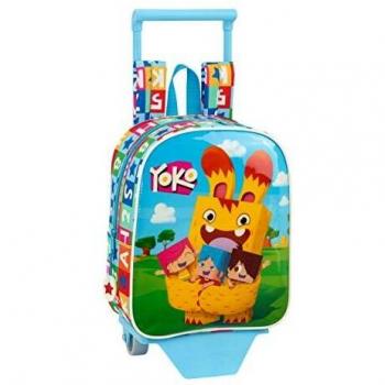 Yoko Oficial Mochila Guardería Con Carro Safta, 220x100x270mm