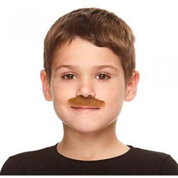 Bigote Rubio Divertido para Fiesta - Talla Única +5 Años