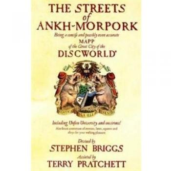 Mapa a Color de las Calles de Ankh-Morpork: Guía Concisa y Precisa de la Gran Ciudad del Mundodisco, Incluyendo la Universidad Invisible y sus Alrededores
