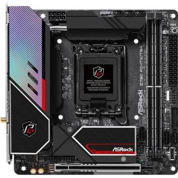 ASRock Z790 PG-ITX/TB4 Intel LGA1700 DDR5 Mini ITX Motherboard with HDMI, DisplayPort, 2 Thunderbolt Ports, Wi-Fi 6E, 2.5G LAN, PCIe