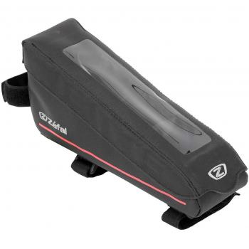Zefal Bolsa para Tubo Superior de Bicicleta. Cierre magnético de Apertura Rápida ZRace S. Delgado y Compacto.