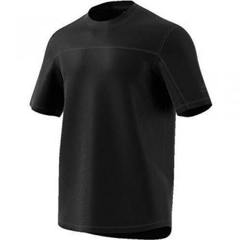 adidas City Base tee Camiseta de Manga Corta, Hombre, Black, XL