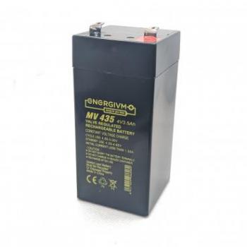 Batería de Plomo 4V 3,5Ah AGM Energivm MV435/47
