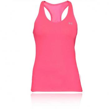 Under Armour UA HG Armour Racer Tank Tanque, Mujer, Rosa, LG