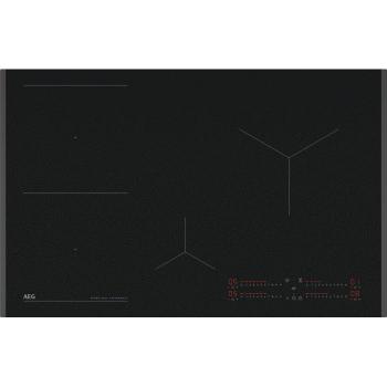 Placa de inducción AEG TII84B10FZ 80 cm, 4 zonas, SaphirMatt, diseño autárquico