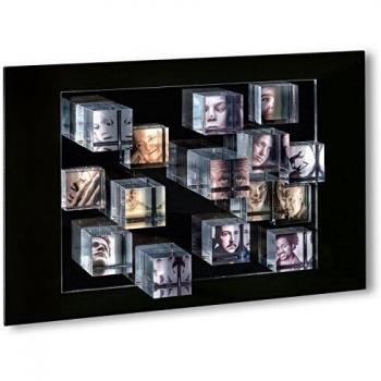 Philippi Christo Marco de Fotos, acrílico, Transparente – Negro, 1 cm