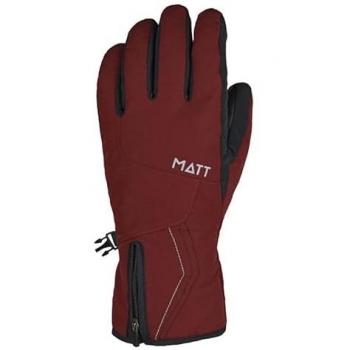 Guantes de esquí para mujer Anayet Matt en color burdeos