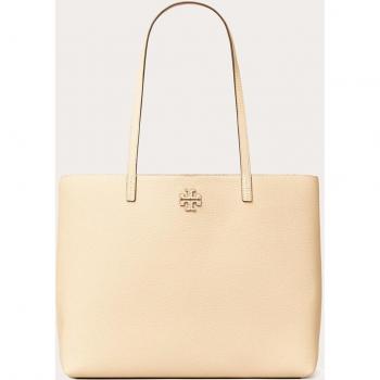 Tory Burch McGraw Shopper Bag, Shoulder Bags, Female, Beige, Size: ONE SIZE
