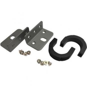 Kit de Montaje en Rack QNAP SP-EAR-BLK-01 con Tornillos, Par Izquierdo y Derecho, Color Negro