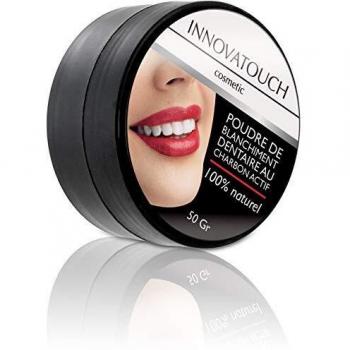 Pó de Blanqueamiento Dental con Carbón Activado 50g - Sabor Menta