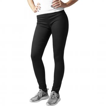 Urban Classics Ladies Treggings Leggings, Negro