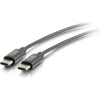 Cable USB-C 2.0 Macho a Macho de 0,9 m (3 A) - Negro