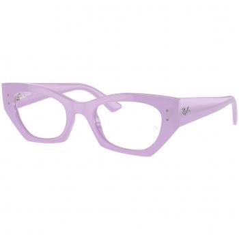 Ray-Ban RX7330F Zena Asian Fit 8346 Armazones para Hombre Purple, Lentes Recetadas, Gafas Recetadas, Ajuste Asiático