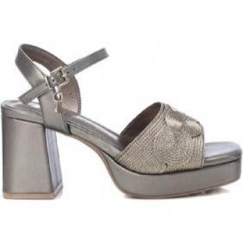 Sandalias XTI 142845 en gris oscuro de piel vegana