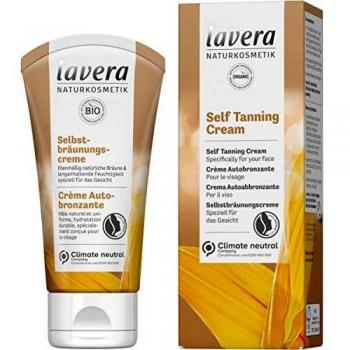 Crema autobronceadora facial con color 50 ml - Lavera