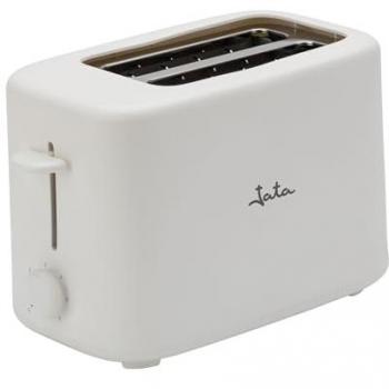 Tostadora Jata JETT1048 - 2 Ranuras Extra Anchas, 6 Niveles de Tostado, Tapa Protectora, Bandeja Recogemigas, Centrado Automático del Pan, 750
